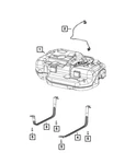 Genuine Mopar Fuel Tank Strap 68455206AA New. Price: $31.34.