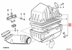 Genuine Bmw E32 750ILS Sedan Intke Silenc 13711718312 New. Price: $293.48.