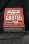 Nos Vintage Carter Carburetor Gasket Assortment No. 274 Buick 1172724 New. Price: $14.95.