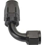 Speedway Full Flow Swivel Hose End Fitting, 90 Degree, Black, -10 An New. Price: $27.99.