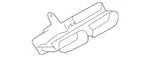 Genuine Nissan Instrument Panel Air Duct 27860-6CA0A New. Price: $30.91.