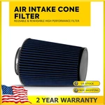 4" Blue Truck Long Performance High Flow Cold Intake Air Cone Dry Filter Auxito New. Price: $23.74.