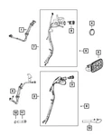 Genuine Mopar Fuel Filler Tube 68337827AA New. Price: $16.94.