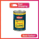 Snow's Wild Caught Chopped Clams Canned, 15 Oz - Served In Juice 4G New. Price: $8.10.