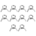 Uxcell Double Wire Spring Hose Clamp, 10PCS 304 Stainless Steel 5MM, Silver New. Price: $10.22.