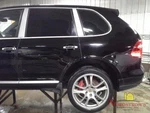 2008 Porsche Cayenne Gas Fuel Filler Door Lid Cover Black Used. Price: $80.00.