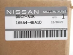 Genuine Oem Nissan 16554-4BA1D Air Duct Engine Intake Hose 2014-2019 Rogue New. Price: $68.59.