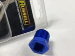 Russell 661580 Blue Aluminum 1/2" To 3/8" Female Pipe Bushing Reducer New. Price: $8.99.
