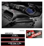 Afe Power Momentum Gt 5R Cold Air Intake Kit 2022-24 Navigator 3.5 V6 Ecoboost New. Price: $399.99.