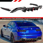 For 19-22 Bmw G20 3 Series K Style Carbon Fiber Led Rear Diffuser+side Extension New. Price: $511.99.