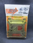 Cp Auto Products Hi-performance Carburetor Adapter 40204 -two Barrel Nos New. Price: $22.99.