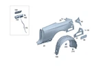 Genuine Mercedes-benz Tank Filler Recess 236-630-00-00 New. Price: $118.20.