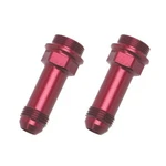Russell Carburetor Fuel Inlet Fitting 640370; Adapter Red -08AN 7/8"-20 New. Price: $21.73.