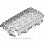 Genuine Gm Engine Cover 12731708 New. Price: $191.23.