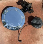 2001 2010 Chrysler Pt Cruiser Chrome Fuel Filler Gas Tank Door Complete W/ Cap Used. Price: $39.99.