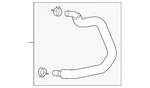 Genuine Hyundai Vent Hose 26720-2GTA0 New. Price: $55.59.