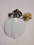 2009-2010 Chrysler Fuel Filler Door White 5008733AF Used. Price: $85.97.
