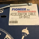 Carburetor Accelerator Cable Pioneer CA-8412 Fast Shipping New. Price: $16.88.