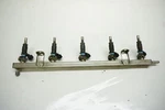 2012-2014 Volkswagen Beetle 2.5L Fuel Rail And Injector Set 07K133317E Used. Price: $80.99.