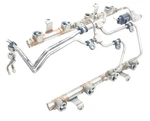 2007-2010 Audi A8 4.2L Fuel Injector Rail Only W/ Lines ID-079133315E Used. Price: $128.24.