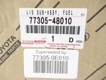 Genuine Oem Lexus 77305-0E010 Fuel Filler Door Lid Assy 2016-2019 RX350 & RX450H New. Price: $156.99.
