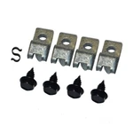 Fuel Line Clip Clamp Bracket Kit 3/8 With Return 1970 Buick Electra Lesabre 9PC New. Price: $23.00.