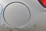 Fuel Filler Door Round Gas Cap In 3D Bright Silver 2015 Kia Optima Used. Price: $56.26.