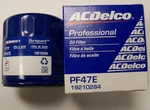 New Genuine Gm Acdelco Engine Oil Filter PF47E PF47F Case Of 12. Price: $77.50.