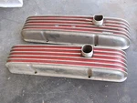 1955 1956 1957 1958 Chevrolet Finned Aluminum Valve Covers Hot Rat Street Rod 59 Used. Price: $137.50.