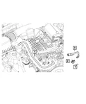 Genuine Mopar Pcv Hose 68083250AB New. Price: $27.00.