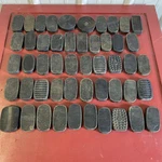 1930' 1940' 1950' Assorted Brake Clutch Pedal Pad Lot (50) Ford Chevy Used. Price: $34.99.