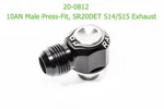 Radium 20-0812 Press-in Valve Cover Fitting -10AN For Nissan SR20DET S14 Exhaust New. Price: $68.65.