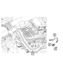 Genuine Mopar Make Up Air Hose 5184162AG New. Price: $32.73.