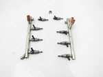 Audi RS7 C7 2017 4.0L Fuel Delivery Injector Rail Injection Pipe Set 12-18 :a Used. Price: $270.00.