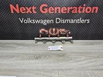 2006 - 2008 Audi Volkswagen 2.0L Turbo 2.0T Gasoline Engine Fuel Injector Rail Used. Price: $18.29.