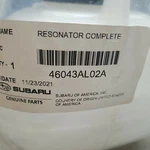 Legacy Outback 2015-2017 Air Cleaner Resonator Oem Subaru 46043AL02A New. Price: $23.92.