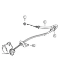 Genuine Mopar Throttle Control Cable Bracket 4861467AA New. Price: $6.97.