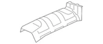 Genuine Mitsubishi Fuel Tank Shield 1706A015 New. Price: $72.61.