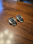 1963 Chevrolet Impala Belair Biscayne Inline Six Cylinder Fender Emblems Used. Price: $45.00.