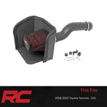 Rough Country Cold Air Intake With Pre-filter Bag For 16-23 Toyota Tacoma 3.5L New. Price: $139.95.