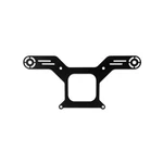 16529NOS 4150 Flange Dual Solenoid Bracket, One Side New. Price: $69.75.