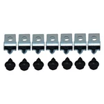 Fuel Line Clip Clamp Bracket Kit 3/8" Return 1969-74 Chevrolet Nova 14PC New. Price: $28.00.