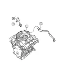 Genuine Mopar Pcv Valve 5175350AA New. Price: $17.16.