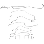 Dorman 919-178 Stainless Steel Brake Line Kit For Dodge Ram 2500 Pickup Truck New. Price: $439.33.