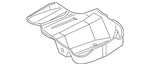 Genuine Mazda Fuel Tank Skid Plate ZZE1-42-750 New. Price: $57.87.