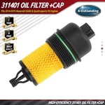 311401 Oil Filter +cap Fits 2014-2019 Maserati Ghibli & Quattroporte V6 Engines New. Price: $26.66.