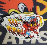 Vtg Style Hot Rod Sticker Drag Racing Decal Kustom Kulture Tachometer Gauge New. Price: $9.99.
