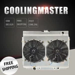3 Row Radiator Shroud & Fans 1967-1970 Ford Mustang Torino V8 Big Block New. Price: $190.95.