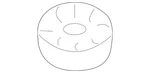 Genuine Volkswagen Warm Air Hose Grommet 431-129-669 New. Price: $20.49.