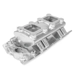 Holley Sniper Intake Manifold 835061; Silver Fabricated Aluminum For Bbc New. Price: $609.55.